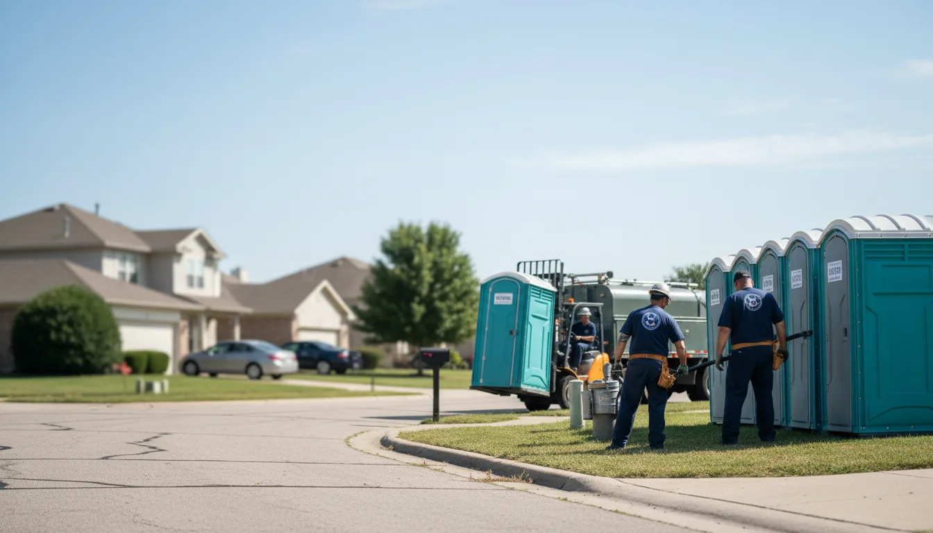 Porta Potty Rental in Mansfield, AR near me